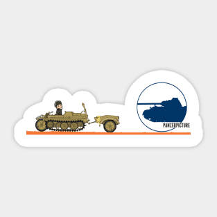 Panzerpicture Kettenkrad Sticker